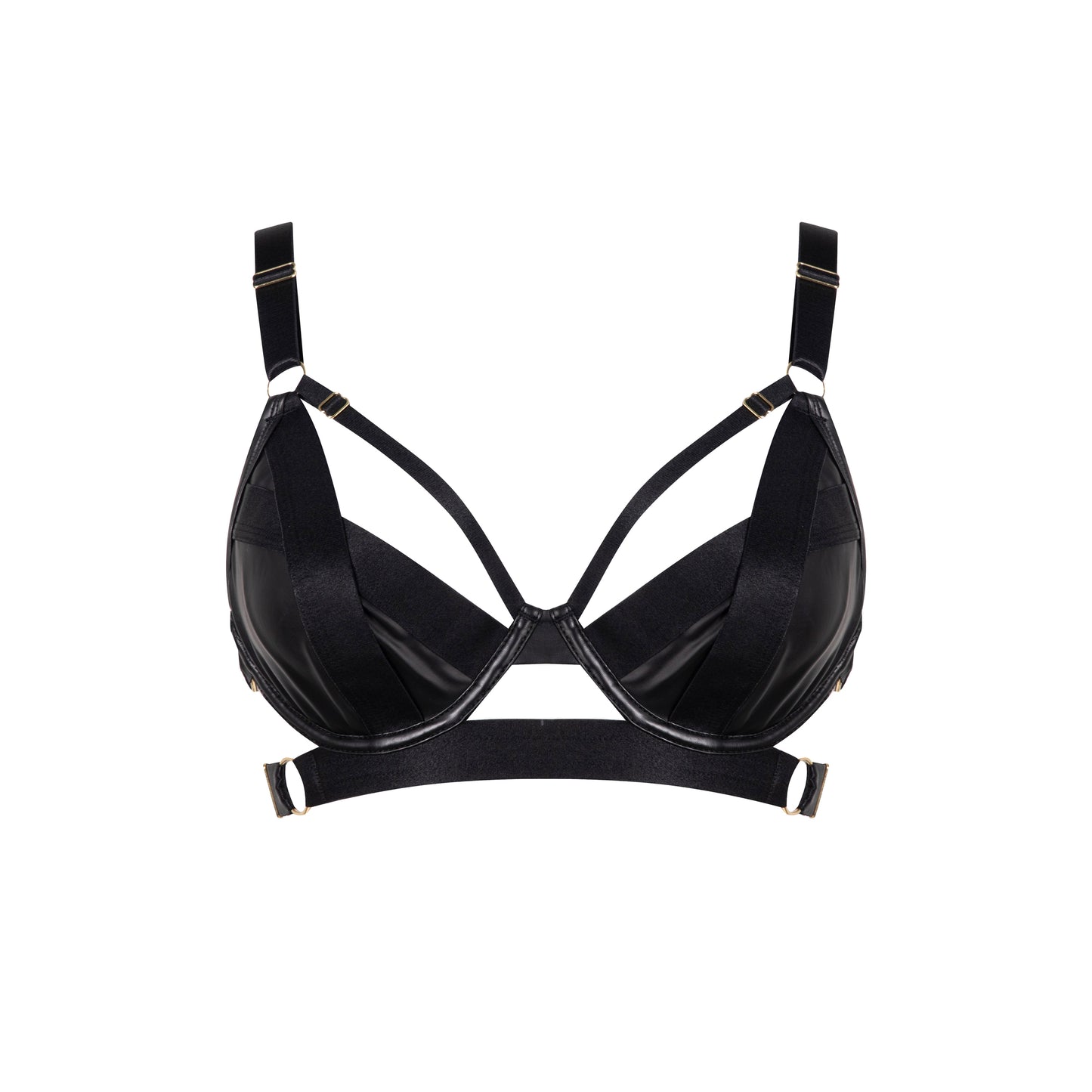 ECLIPSE Black bra & bottom lingerie set