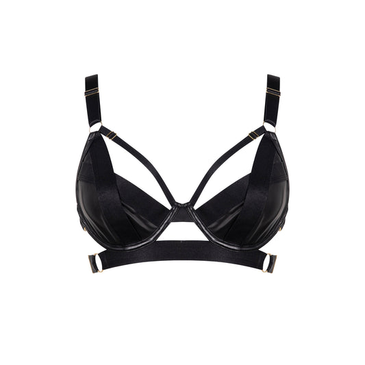 ECLIPSE Black bra & bottom lingerie set